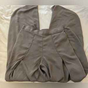 Drew anthropologie Wide Leg Open Split Tulip Hem Pants